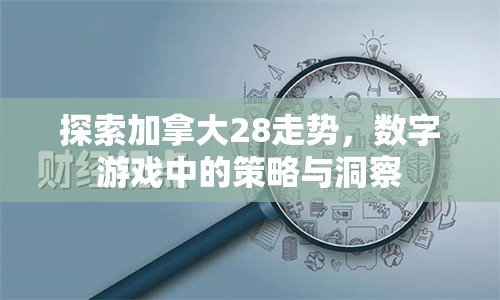 探索加拿大28走势，数字游戏中的策略与洞察