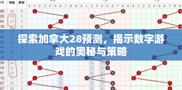 探索加拿大28预测，揭示数字游戏的奥秘与策略