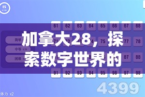 加拿大28开奖，探索数字彩票的魅力与挑战