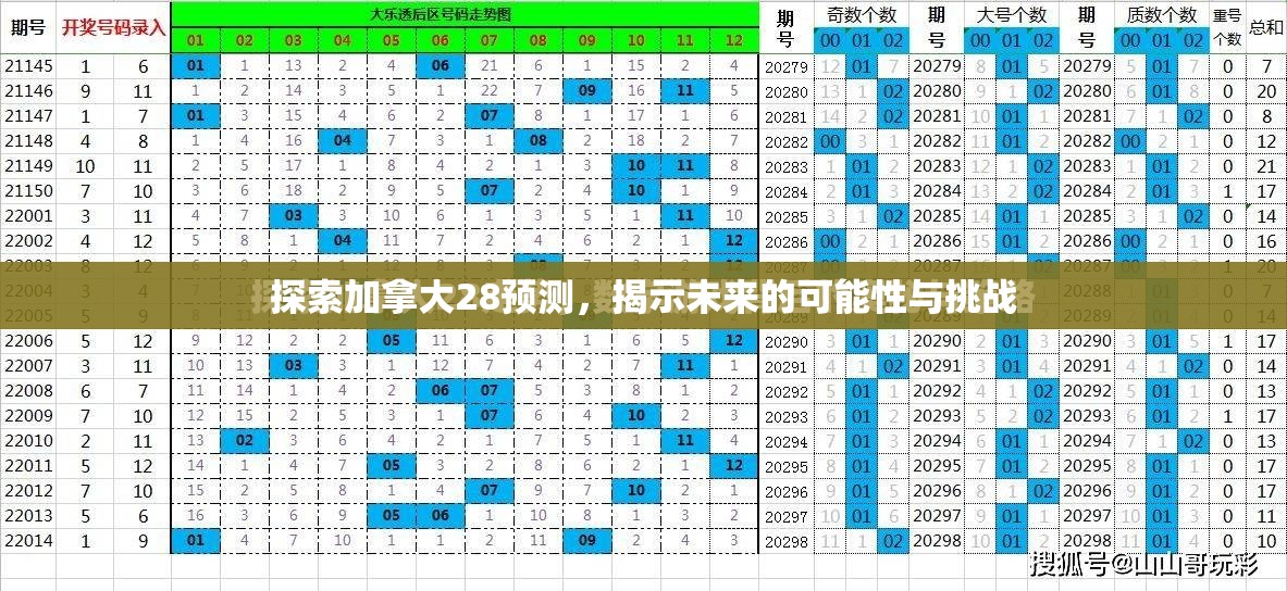 探索加拿大28预测，揭示未来的可能性与挑战