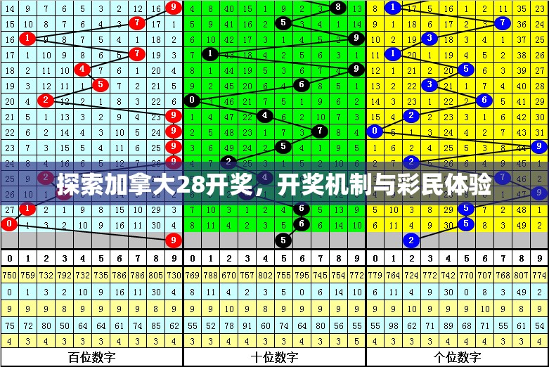 探索加拿大28开奖，开奖机制与彩民体验